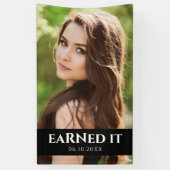 BSN RNナース看護学校卒業パーティー 横断幕 (縦)