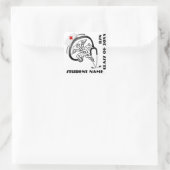 BSN - RN卒業生 スクエアシール (バッグ)