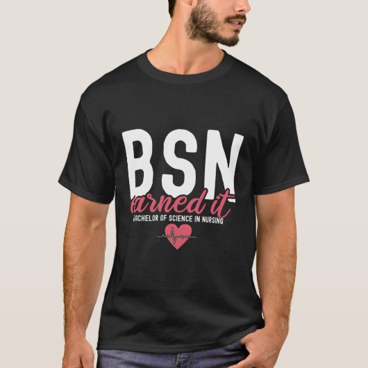 Bsn Rn看護学の学士号はN Tシャツ (正面)