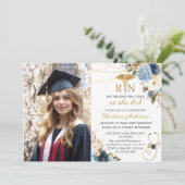 BSN RN Nursing Photo Graduation Party 招待状 (スタンド正面)