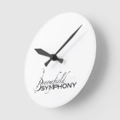 BSOの時計 ラウンド壁時計 (傾斜)