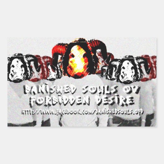 BSOFD 統一された In Isolationステッカー 長方形シール (正面)