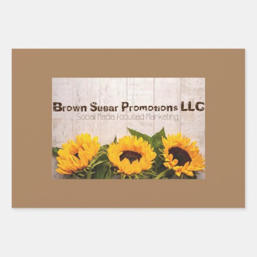 BSPllcギフトラップ1 ラッピングペーパーシート (正面)