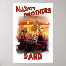 BSRのAllbot Brothers Bandのポスター