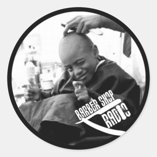 BSRステッカー1 ラウンドシール (正面)