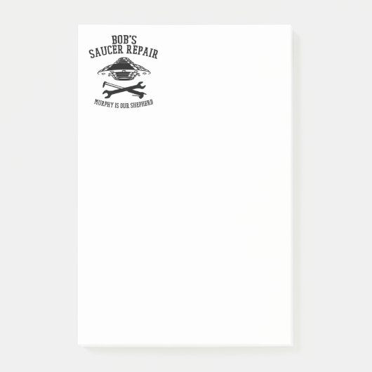 BSRロゴ付きメモ ポストイット (正面)