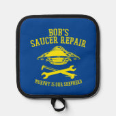 BSRロゴ正方形 鍋敷き (正面)