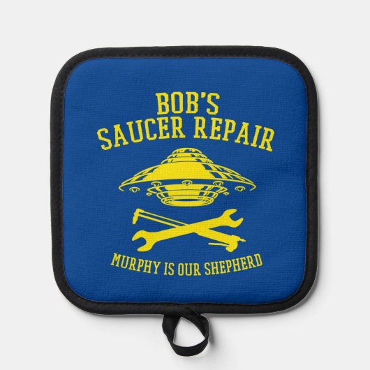 BSRロゴ正方形 鍋敷き (正面)