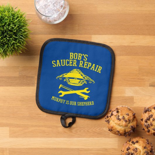 BSRロゴ正方形 鍋敷き (トップダウン)