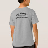 BSSBA羊得のユースシャツ Tシャツ (裏面)