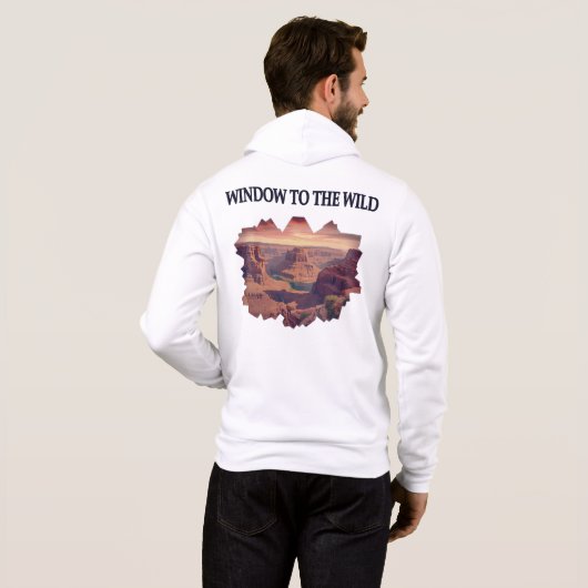 bstract Wilderness Streetwear Edition. パーカ (裏面フル)