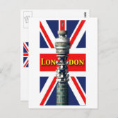 BTタワーロンドン ポストカード (正面/裏面)