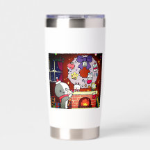 BT21ホリデイ付きタンブラー&ドリンクグラス