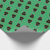 BT2MPSミニピンシャーギフト包装紙 ラッピングペーパー (角)