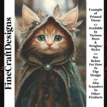 BT8デコパージュの可愛い子猫