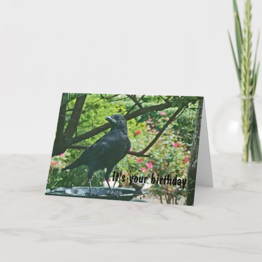 BT – ファンイクロウ誕生日カード カード (正面)