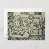 bt Pilieroを編むために学んで下さい ポストカード (正面/裏面)