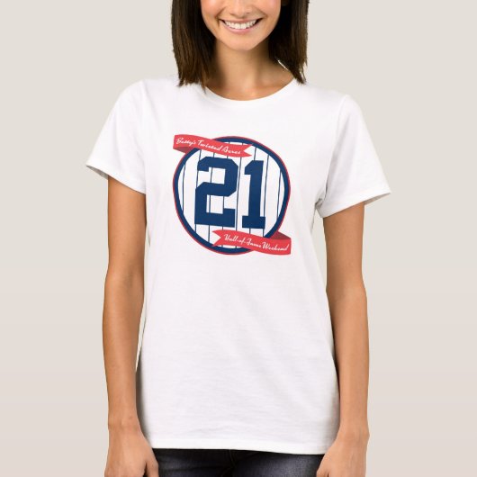 BTA HOF21の女性Tシャツ Tシャツ (正面)