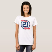 BTA HOF21の女性Tシャツ Tシャツ (正面フル)