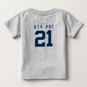 BTA HOF21ベビー ベビーTシャツ (裏面)