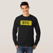 Btcビットコイン Tシャツ (正面フル)