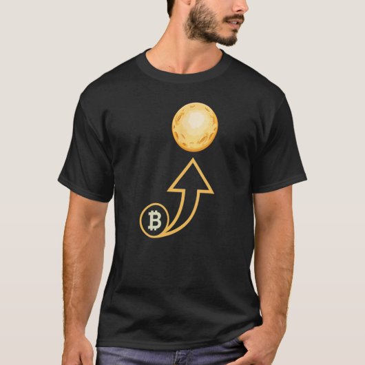 BTCマキシ暗号ギフトHODL Bitcoin_5 Tシャツ (正面)