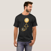BTCマキシ暗号ギフトHODL Bitcoin_5 Tシャツ (正面フル)