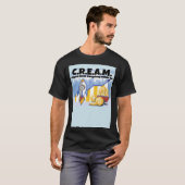 BTC暗号はBで私が強気のまわりににすべてを規定 Tシャツ (正面フル)