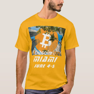 BTC '21バークロールマイアミ Tシャツ