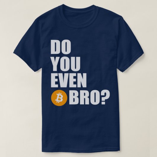 Btc Broまで Tシャツ (デザイン正面)