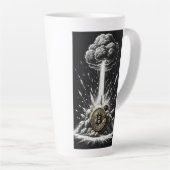 BTC Explosion カフェラテマグ (右アングル)