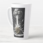 BTC Explosion カフェラテマグ (左アングル)