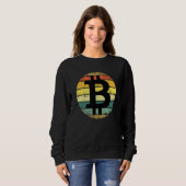 BTC Maxi Crypto Gift HODL Bitcoin_1 スウェットシャツ (正面フル)