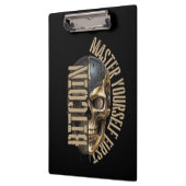 BTC motivation | Skull | Bitcoin crypto  クリップボード (左)