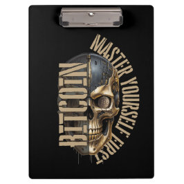 BTC motivation | Skull | Bitcoin crypto  クリップボード