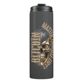 BTC motivation | Skull | Bitcoin crypto  タンブラー