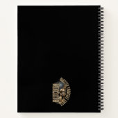 BTC motivation | Skull | Bitcoin crypto ノートブック (裏面)