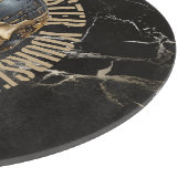BTC motivation | Skull | Gold Marble カッティングボード (角)