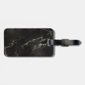 BTC motivation | Skull | Gold Marble ラゲッジタグ (裏面横)