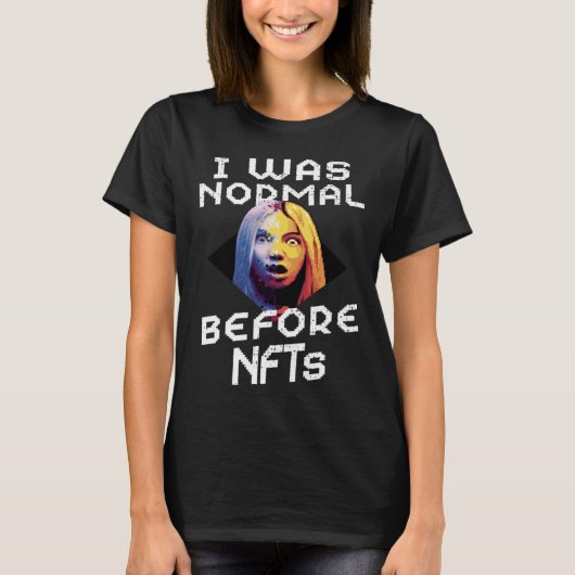 Btc Non Fungableトークン暗号化トークンコレクターNFT Tシャツ (正面)