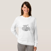 "BTC Please" (ホワイト) Tシャツ (正面フル)