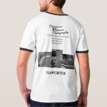 Btexpressの自然の写真撮影サポータTシャツ(2)