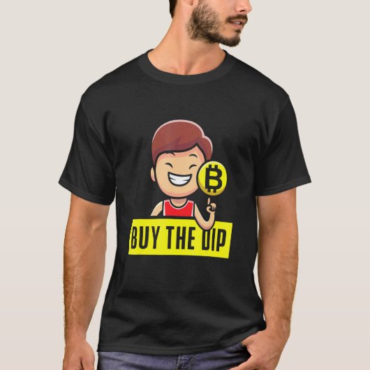 Btfd The Dip 買 Coin Hodl Blockchain Btc Crypto B Tシャツ (正面)