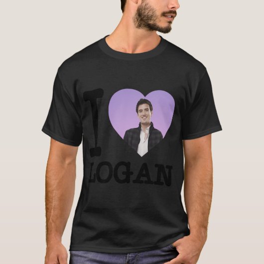 BTR: ローガンが大好き Tシャツ (正面)