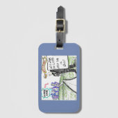 BTSオンザロード ラゲッジタグ (正面縦)