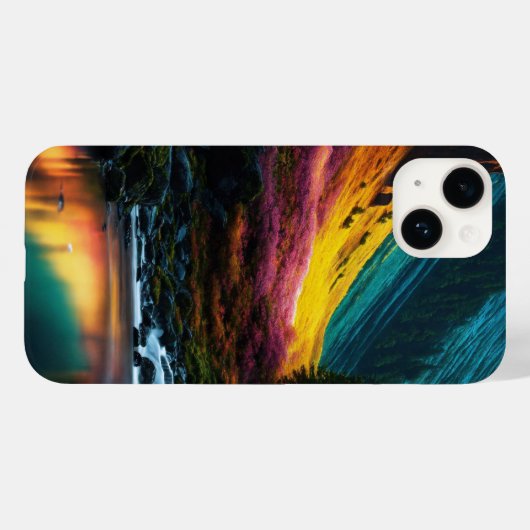 BTSケースiPhoneタフケース Case-Mate iPhoneケース (裏面 (横))