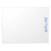 BTSシャドウブルー ノートパッド (正面)