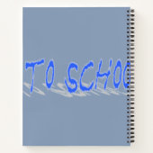 BTSシャドウブルー ノートブック (裏面)