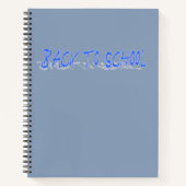 BTSシャドウブルー ノートブック (正面)