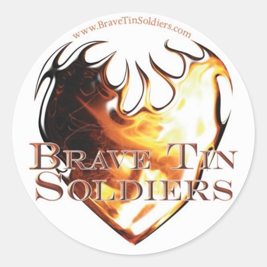 BTSハートシール ラウンドシール (正面)